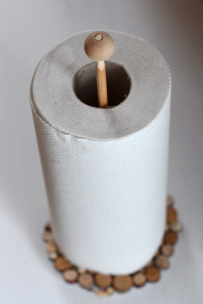 DIY hållare hushållspapper