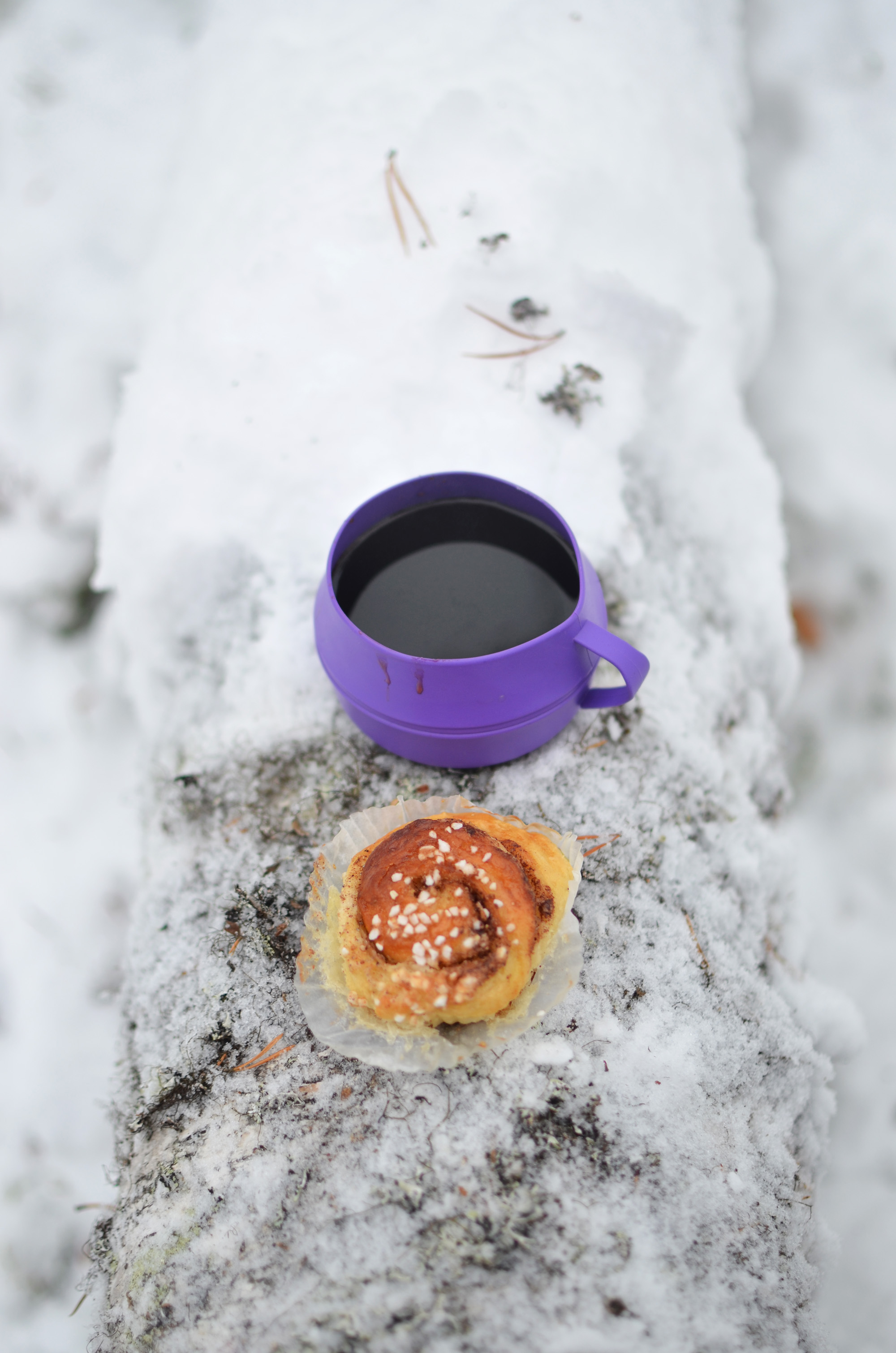 Kaffe i snö